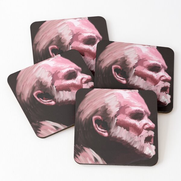 Item preview, Gregg Allman art: Painting of Allman Brothers singer designed and sold by Alexander McGovern.
