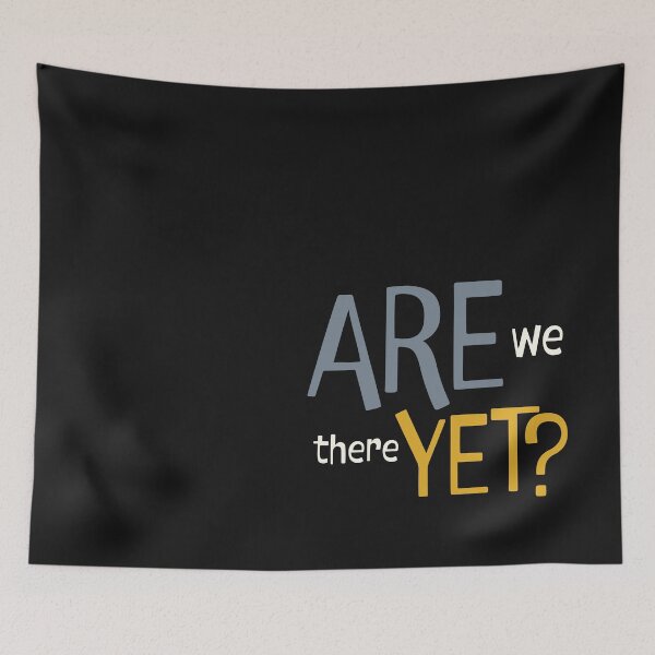 Item preview, Funny Running Are We There Yet designed and sold by whyitsme.