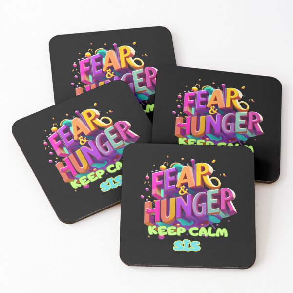 Item preview, FEAR & HUNGER, KEEP CALM SIS, FAMILY, MOM, DAD, GIFT, PYJAMAS designed and sold by carlos crane.