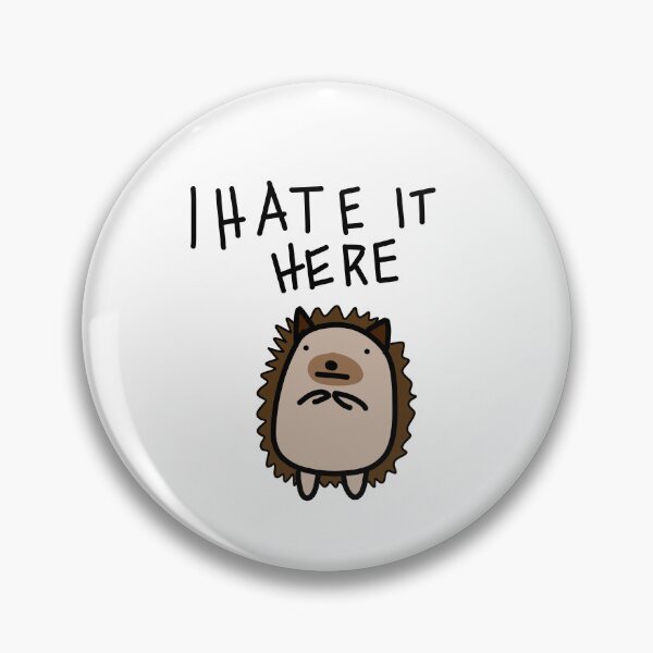 Item preview, I hate it here designed and sold by HummingGhost.