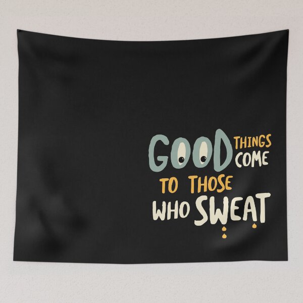 Item preview, Funny Running Good Things Come to Those Who Sweat designed and sold by whyitsme.