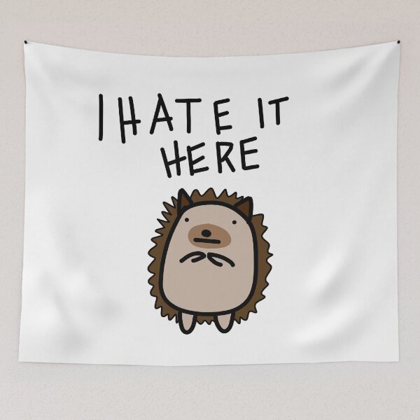 Item preview, I hate it here designed and sold by HummingGhost.