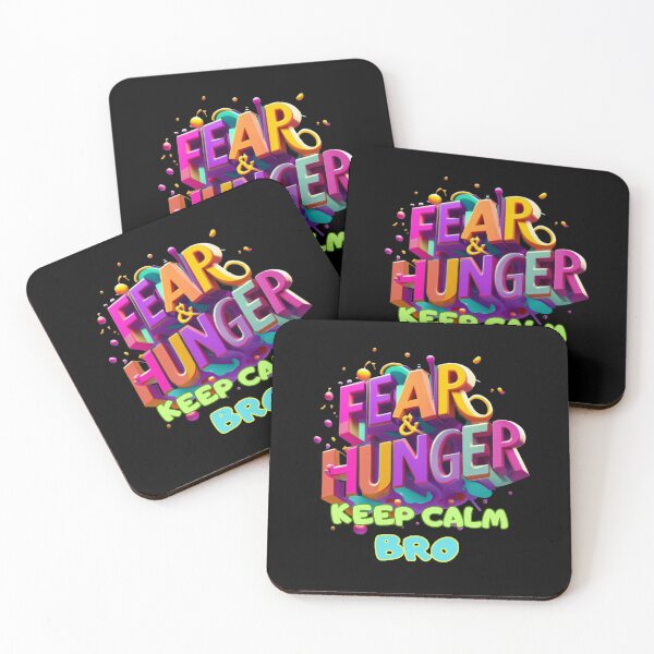 Item preview, FEAR & HUNGER, KEEP CALM BRO, FAMILY, MOM, DAD, GIFT, PYJAMAS designed and sold by carlos crane.