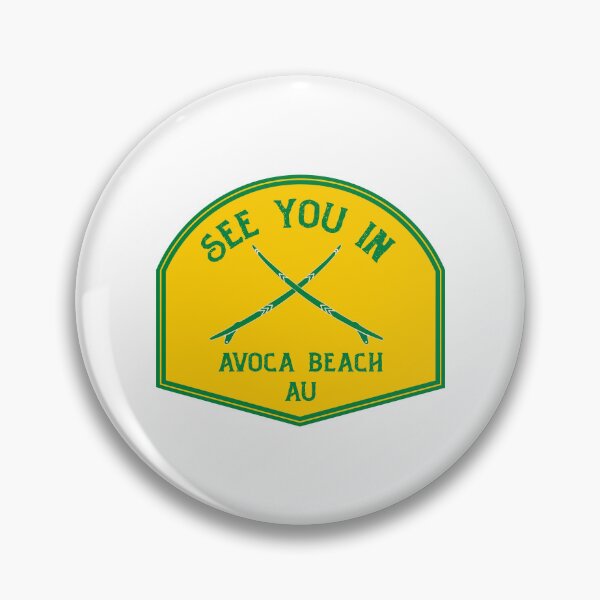 Item preview, Avoca Beach-New South Wales-Australia-Green and Gold-See You In Avoca Beach designed and sold by defimo.