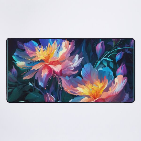 Item preview, Abstract Paint Beautiful Glowing Wild Flowers 2 designed and sold by WearWolfDesigns.