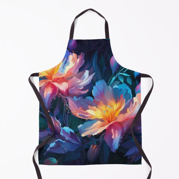 Item preview, Abstract Paint Beautiful Glowing Wild Flowers 2 designed and sold by WearWolfDesigns.