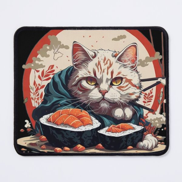 Item preview, Cat & Sushi designed and sold by TrendyPalette.