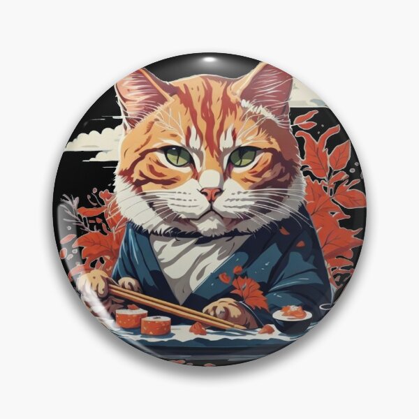 Item preview, Cat & Sushi designed and sold by TrendyPalette.