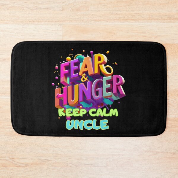 Item preview, FEAR & HUNGER, KEEP CALM UNCLE, FAMILY, MOM, DAD, GIFT, PYJAMAS designed and sold by carlos crane.