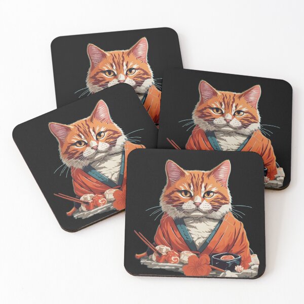 Item preview, Cat & Sushi designed and sold by TrendyPalette.