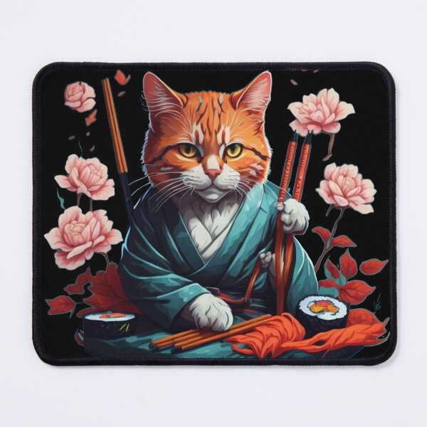 Item preview, Cat & Sushi designed and sold by TrendyPalette.