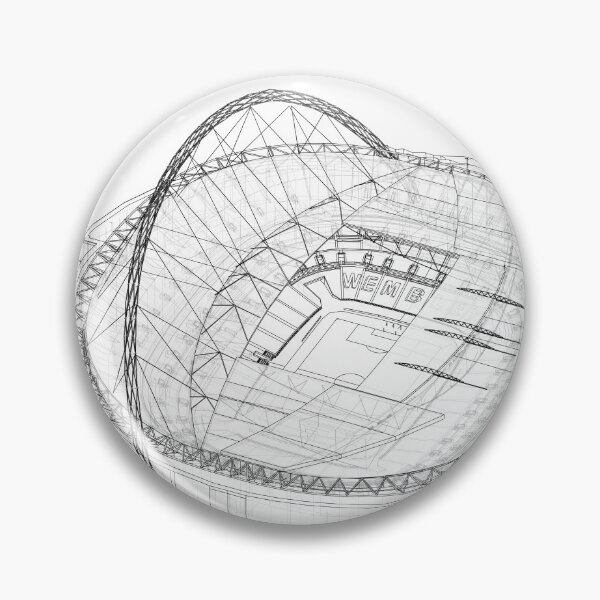Item preview, Wembley Stadium Line Drawing designed and sold by MancBusyBee.