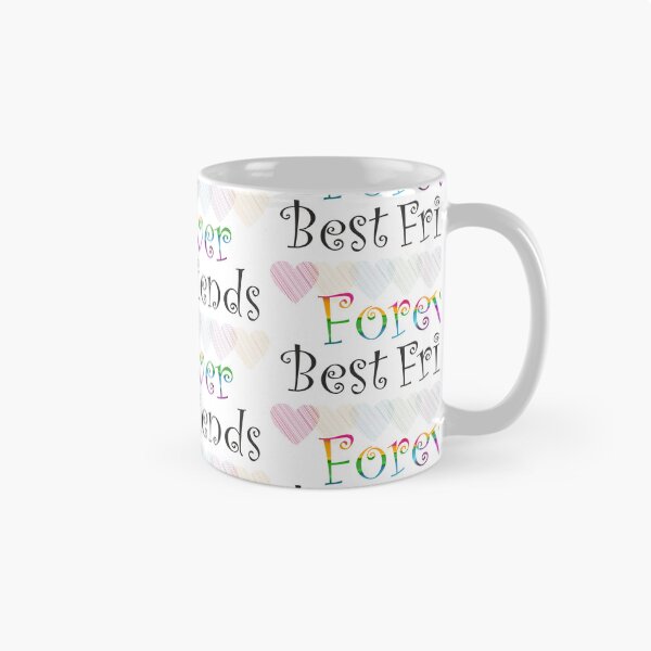 Item preview, Best Friends Forever white designed and sold by Zenalia.