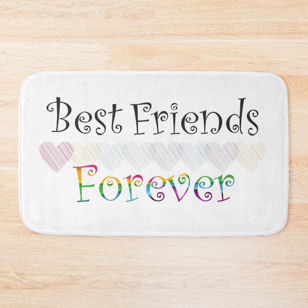 Item preview, Best Friends Forever white designed and sold by Zenalia.