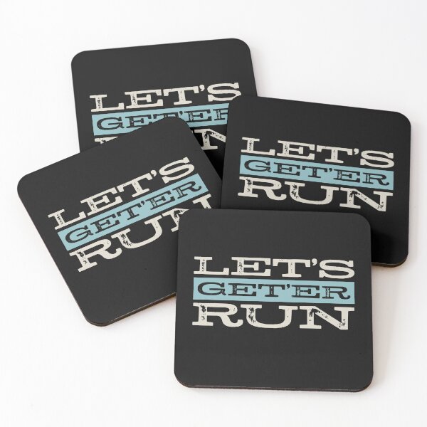 Item preview, Funny Running Pun Let's Get-er Run designed and sold by whyitsme.