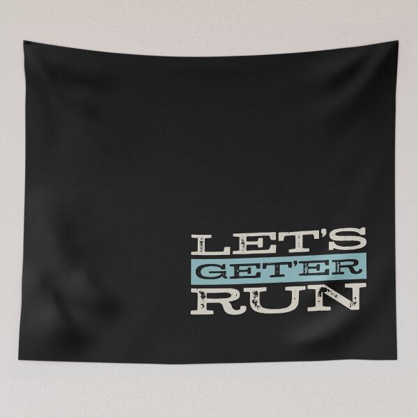 Item preview, Funny Running Pun Let's Get-er Run designed and sold by whyitsme.