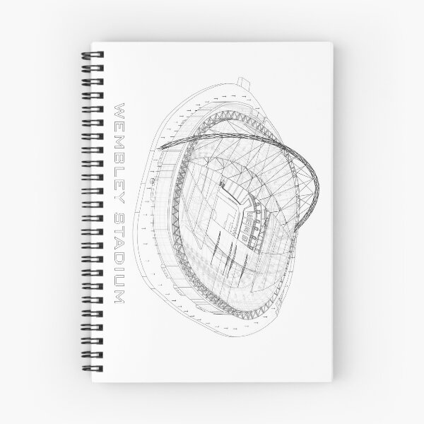 Item preview, Wembley Stadium Line Drawing designed and sold by MancBusyBee.