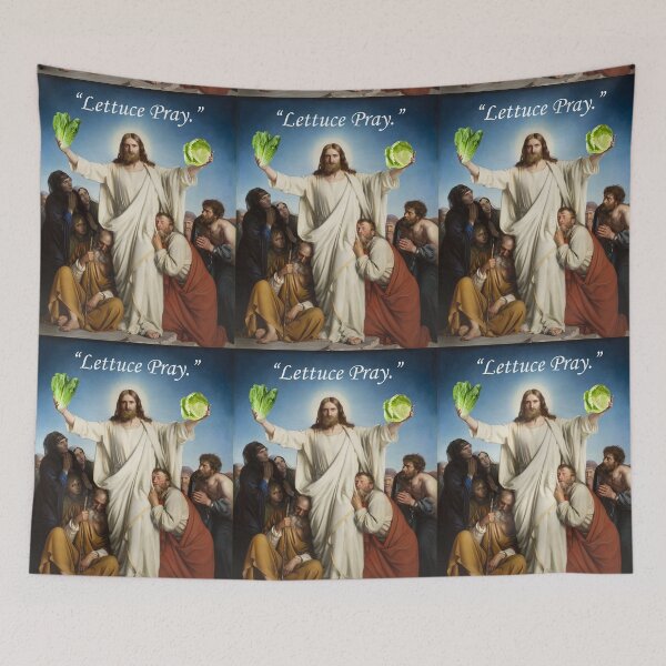 Item preview, Lettuce Pray designed and sold by nickpaddywack.