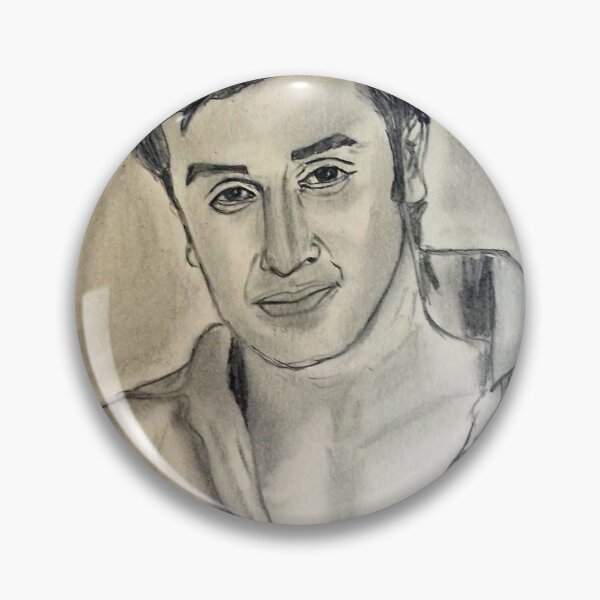 Item preview, Ranbir Kapoor pencil Art designed and sold by MubaraksArt.