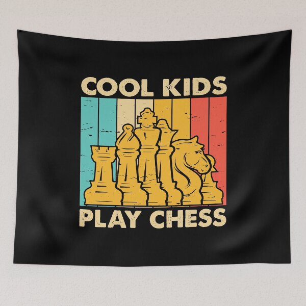 Item preview, Cool Kids Play Chess designed and sold by jingdomdesgine.