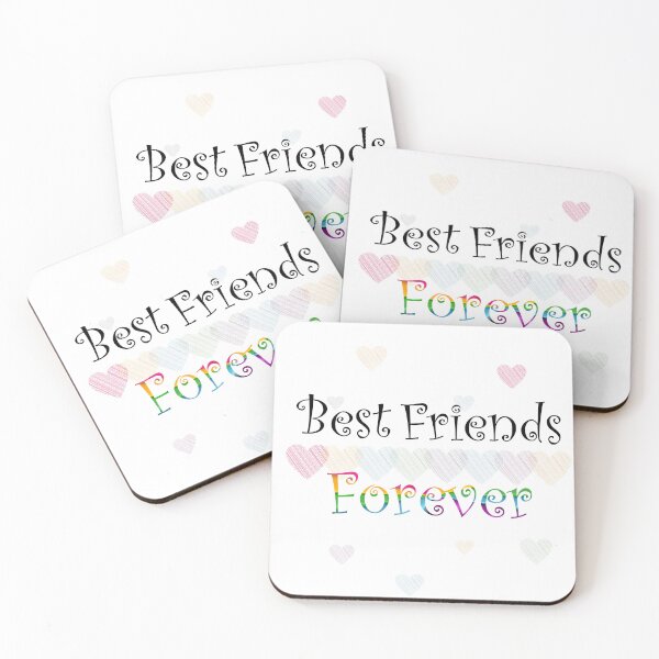 Item preview, Best Friends Forever white designed and sold by Zenalia.