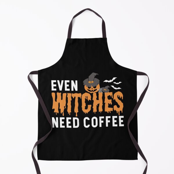 Item preview, Even Witches Need Coffee, Halloween designed and sold by Blonc-ou.