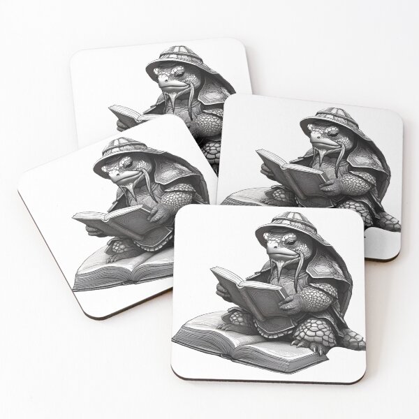 Item preview, Tortuga sabia estudiando designed and sold by ArtfulDragoon.