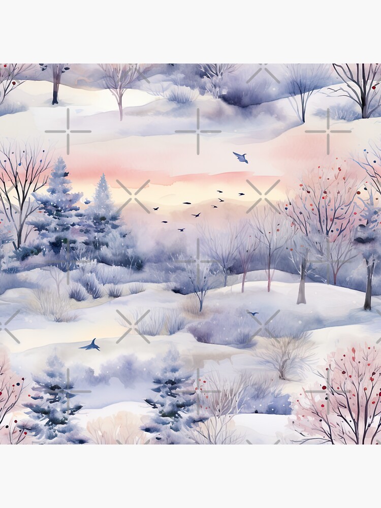 Whimsical Winter Pattern