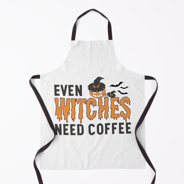 Item preview, Even Witches Need Coffee, Halloween designed and sold by Blonc-ou.