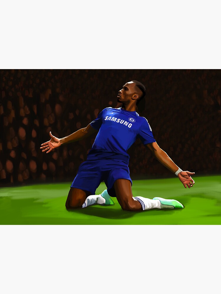 Didier Drogba 2014/15 Jersey Framed Art Print for Sale by slawisa