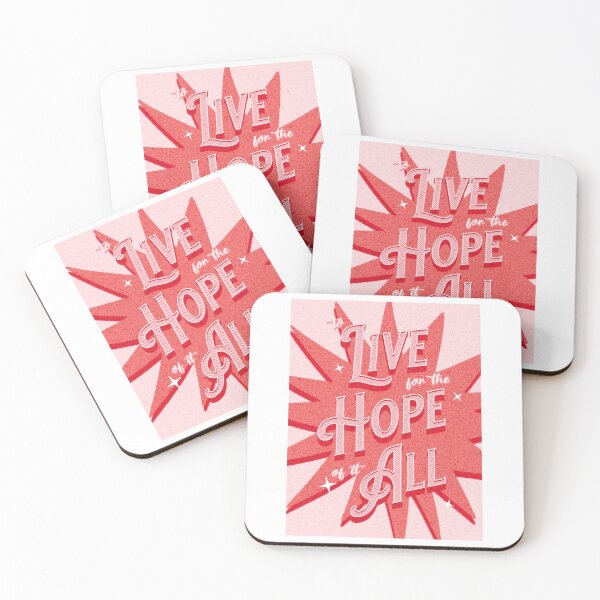 Item preview, To live for the hope of it all            designed and sold by CapriceSchwarz.