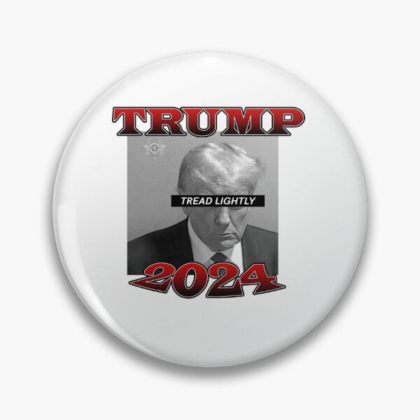 Item preview, Donald Trump Mugshot 2024 Tread Lightly designed and sold by FarDesign.