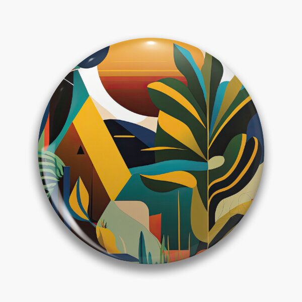 Item preview, African Jungle Bauhaus Design designed and sold by ArtificialGenes.