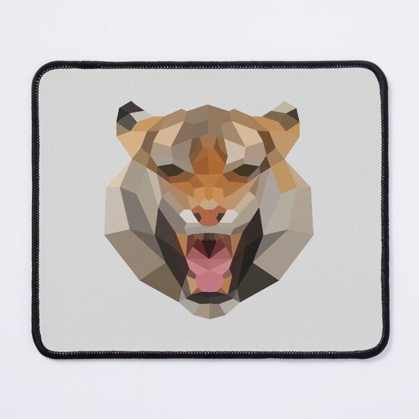 Item preview, Geometric Low Poly Tiger Face designed and sold by shaldesign.