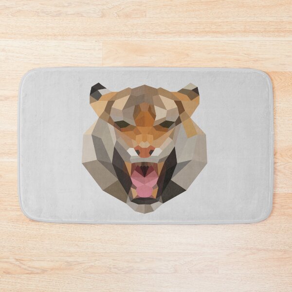 Item preview, Geometric Low Poly Tiger Face designed and sold by shaldesign.