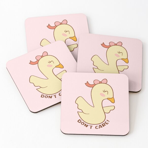 Item preview, Don´t Care Duck designed and sold by TakaTatu.