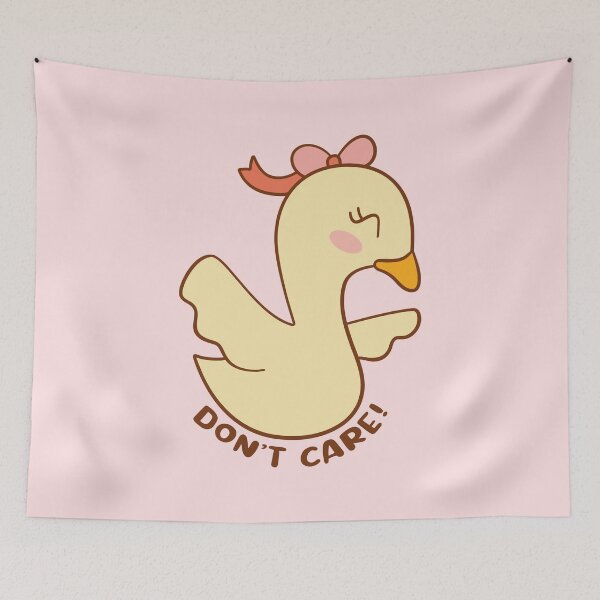 Item preview, Don´t Care Duck designed and sold by TakaTatu.