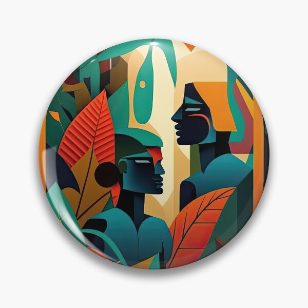 Item preview, African Jungle Bauhaus Design designed and sold by ArtificialGenes.