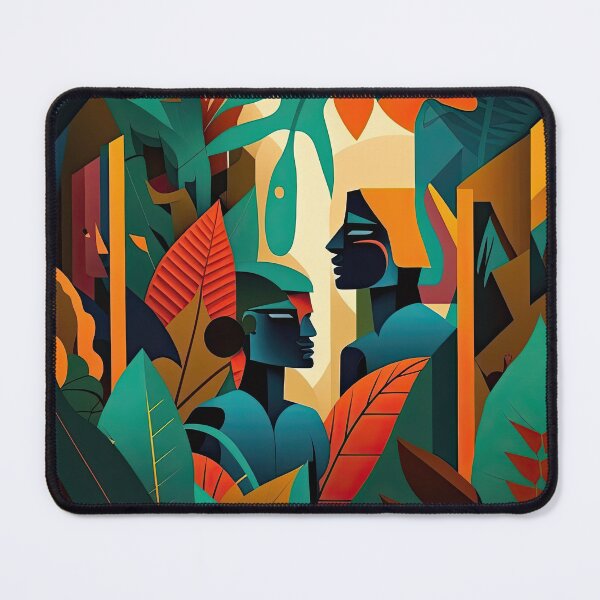 Item preview, African Jungle Bauhaus Design designed and sold by ArtificialGenes.