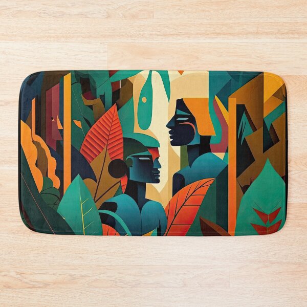 Item preview, African Jungle Bauhaus Design designed and sold by ArtificialGenes.