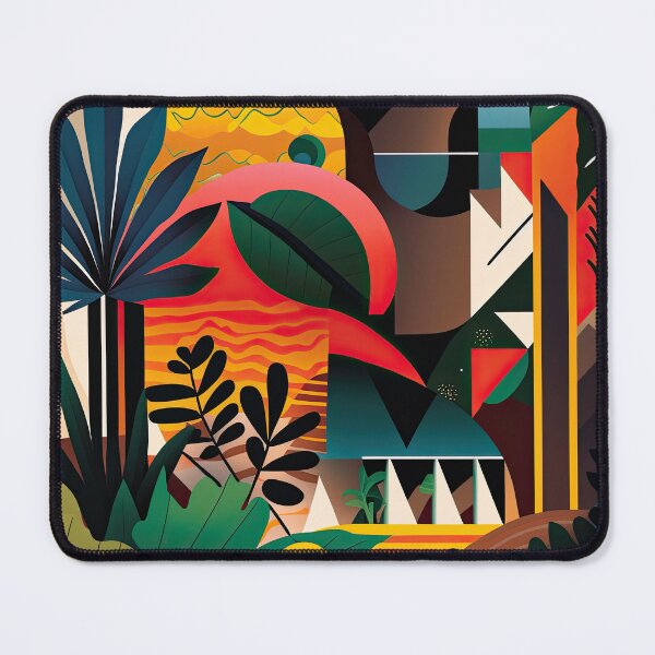 Item preview, African Jungle Bauhaus Design designed and sold by ArtificialGenes.