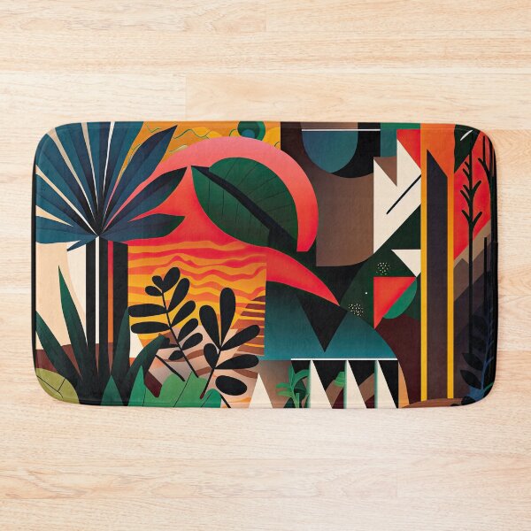 Item preview, African Jungle Bauhaus Design designed and sold by ArtificialGenes.