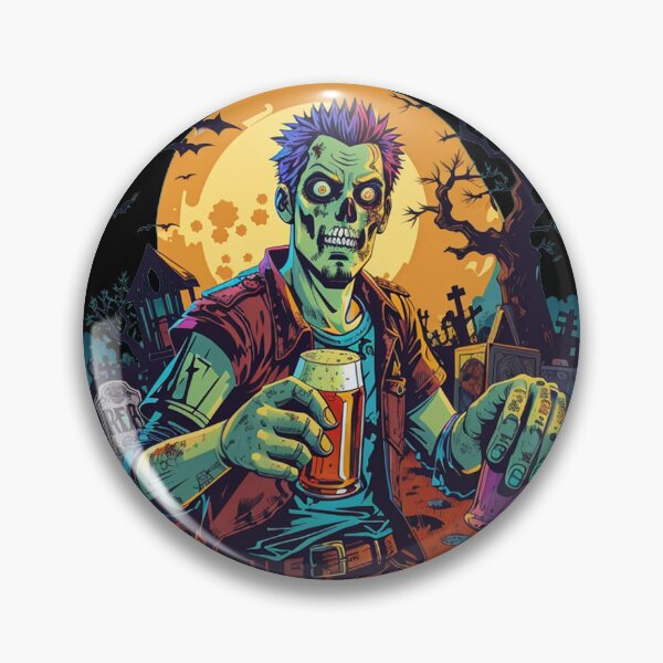 Item preview, Zombies With Beer designed and sold by TrendyPalette.