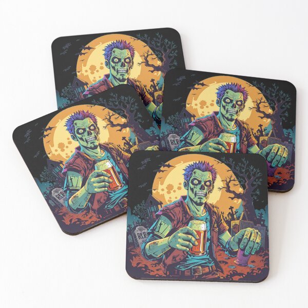 Item preview, Zombies With Beer designed and sold by TrendyPalette.