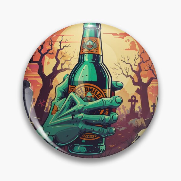 Item preview, Zombies With Beer designed and sold by TrendyPalette.