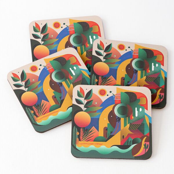 Item preview, African Jungle Bauhaus Design designed and sold by ArtificialGenes.
