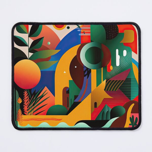 Item preview, African Jungle Bauhaus Design designed and sold by ArtificialGenes.