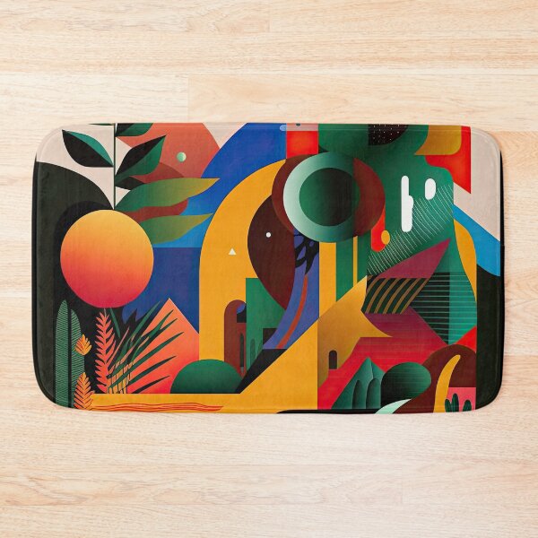 Item preview, African Jungle Bauhaus Design designed and sold by ArtificialGenes.