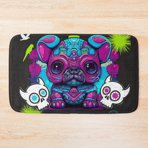 Item preview, Pug Skull Candy 7 designed and sold by RedBluffTraders.