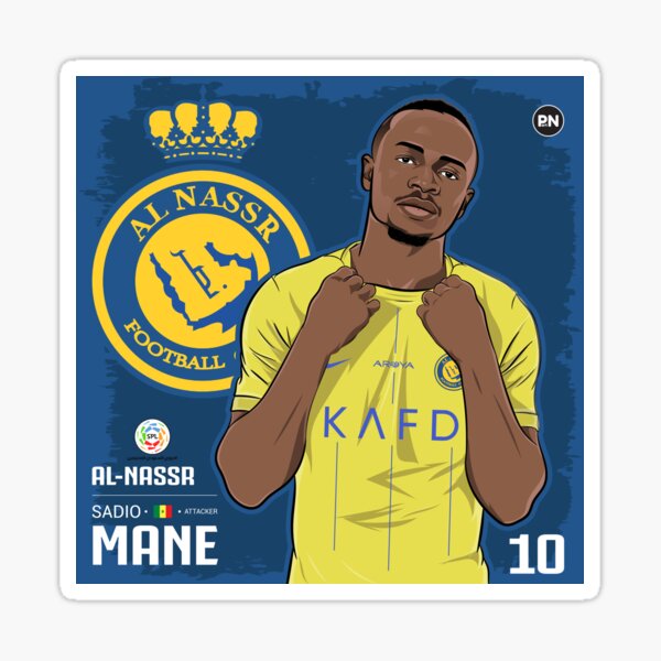 Item preview, Sadio Mane Al Nassr designed and sold by PNArt20.